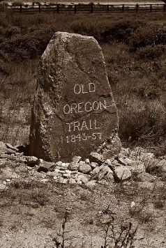 Trail Marker. South Pass