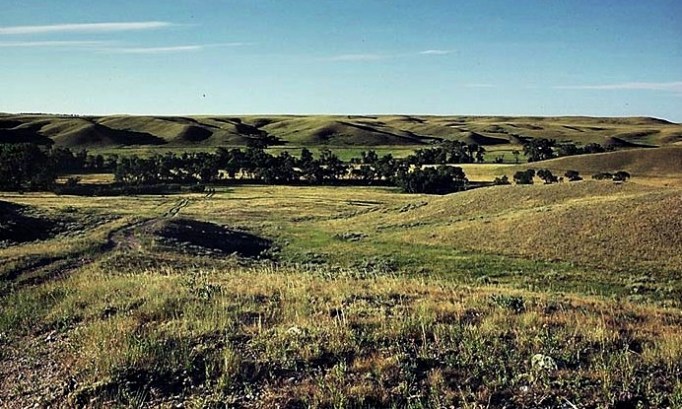 The ruts are still there. 