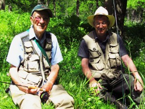 Fishing together, separately